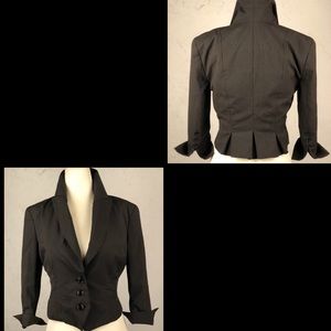 Bebe pinstripe blazer